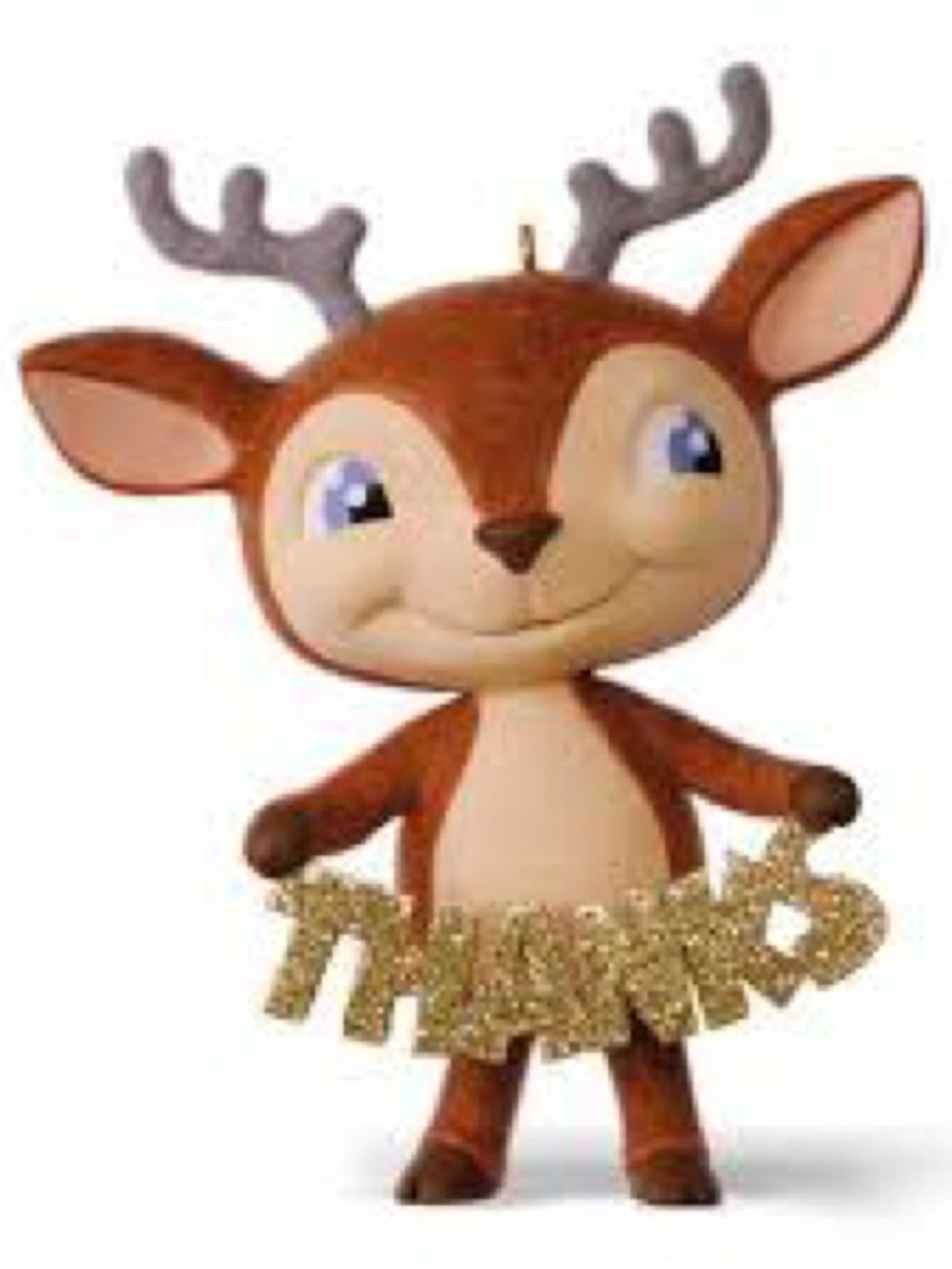 Hallmark Keepsake ThankYou Deer Hallmark Employee Gift 2017 LMTD ED Ornament